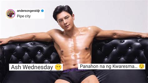Gerald Anderson reacts to Joseph Marco’s new “pabakat” photo.